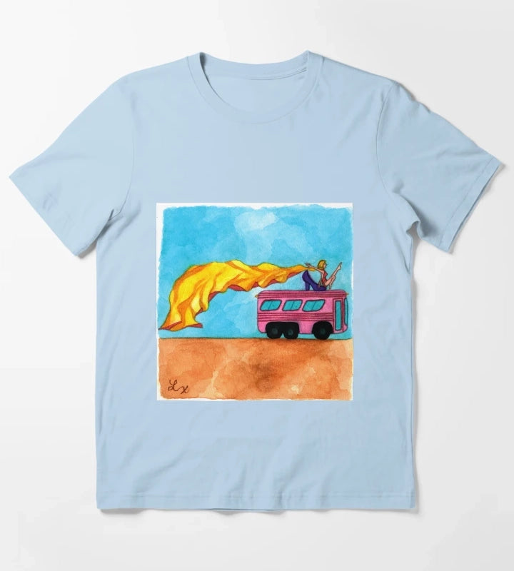 Queen of the Desert T-Shirt Sky Blue