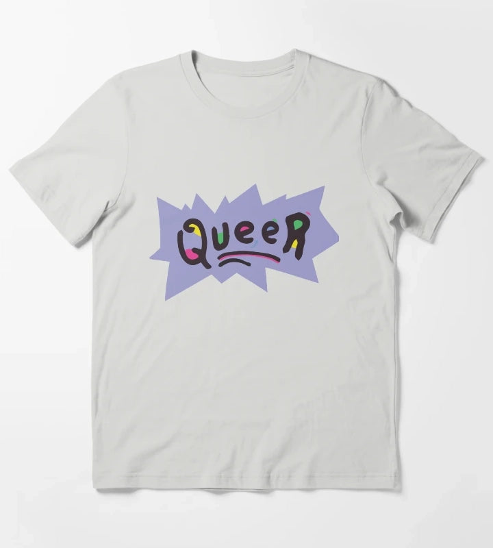 Queer T-Shirt Light Grey