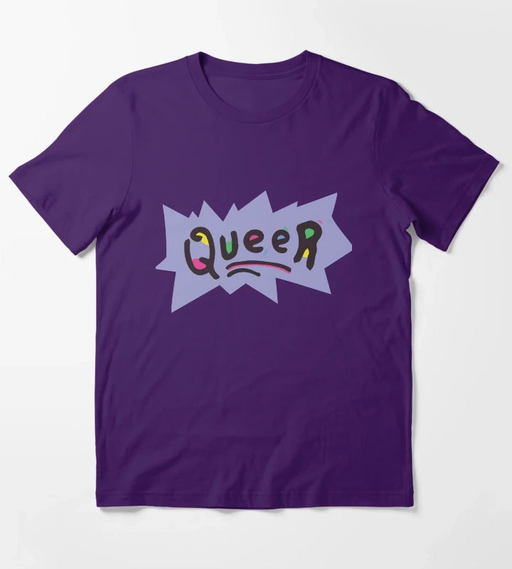 Queer T-Shirt Purple