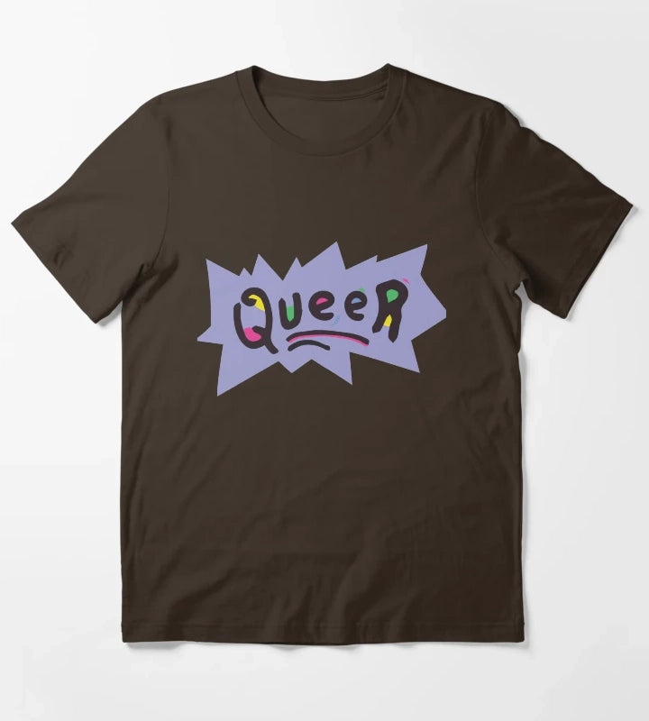 Queer T-Shirt Brown