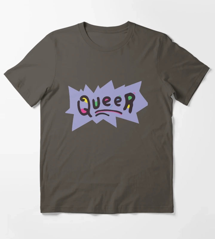 Queer T-Shirt Dark Grey