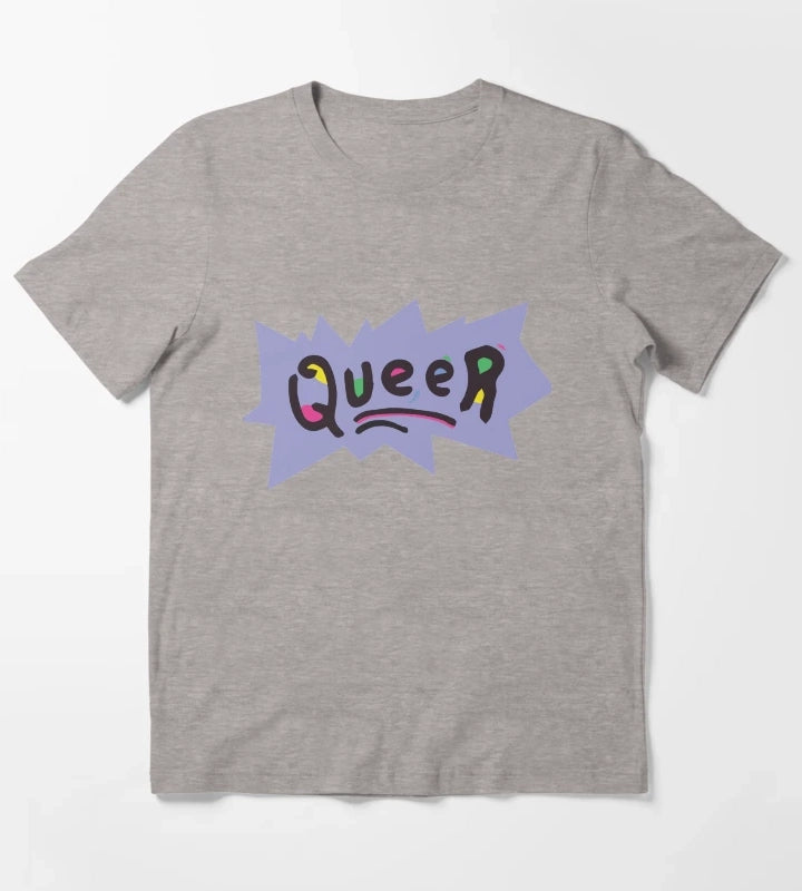 Queer T-Shirt Heather Grey