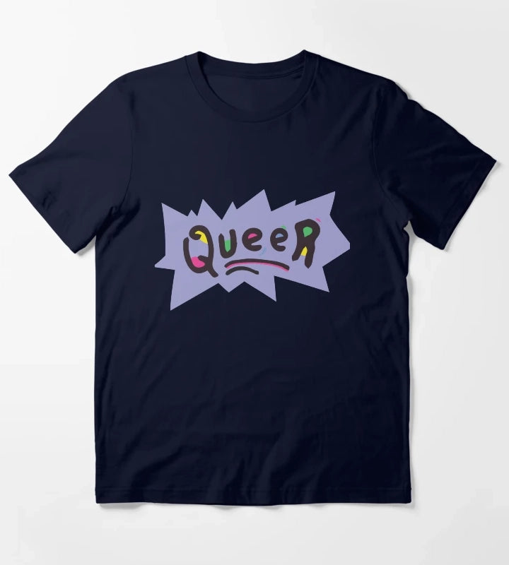 Queer T-Shirt Navy