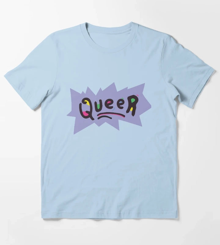 Queer T-Shirt Sky Blue