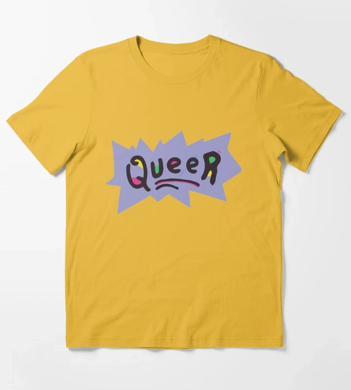 Queer T-Shirt Yellow