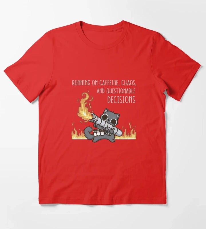 Questionable decisions T-Shirt Red