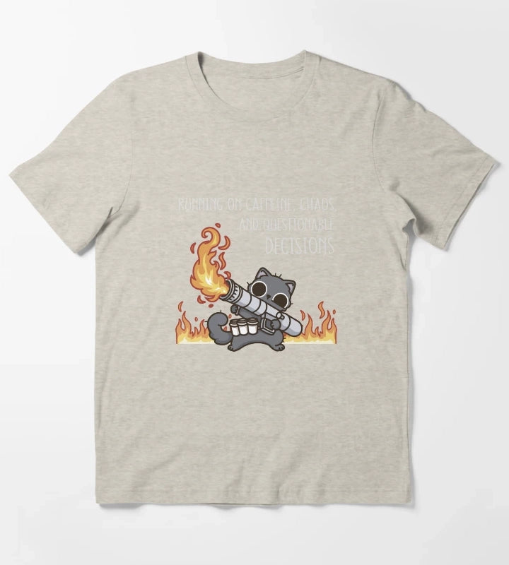 Questionable decisions T-Shirt Cream