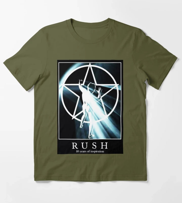 RUSH Lighting T-Shirt Olive Green