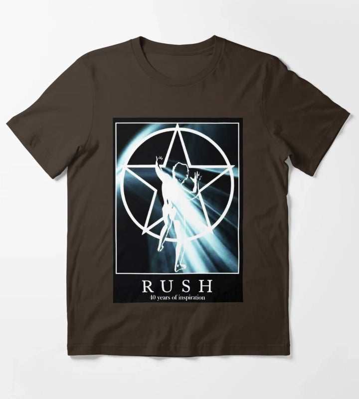 RUSH Lighting T-Shirt Brown