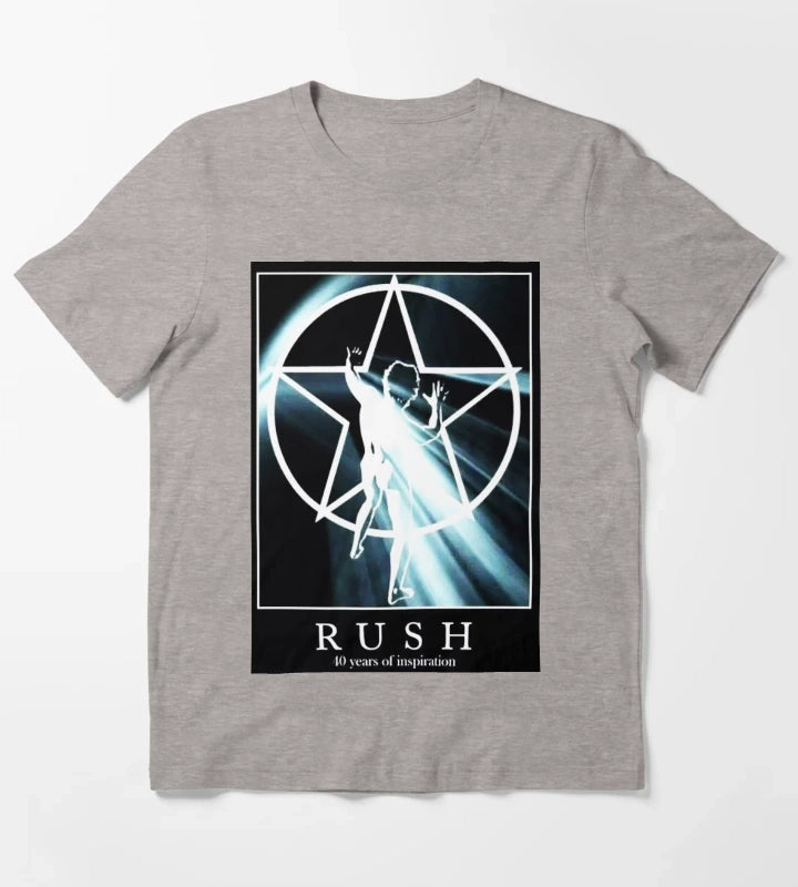 RUSH Lighting T-Shirt Heather Grey