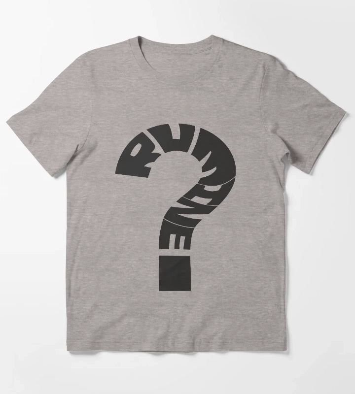 R U MINE BABY T-Shirt Heather Grey