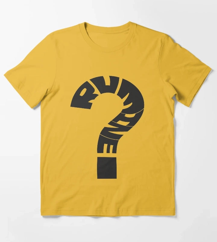 R U MINE BABY T-Shirt Yellow