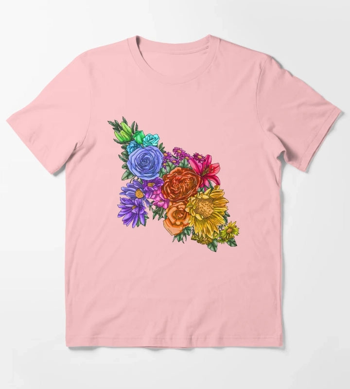 Rainbow Blooming 2023 T-Shirt Dark Grey