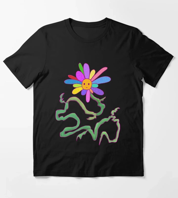Rainbow SunPatch Flower T-Shirt