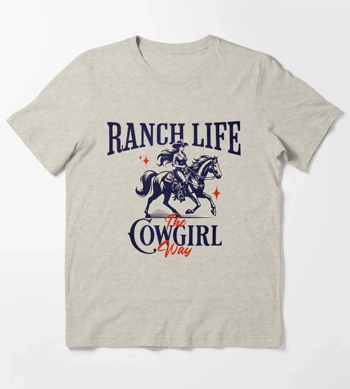 Ranch Life T-Shirt Cream