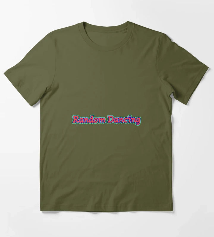 Random Dancing T-Shirt Olive Green