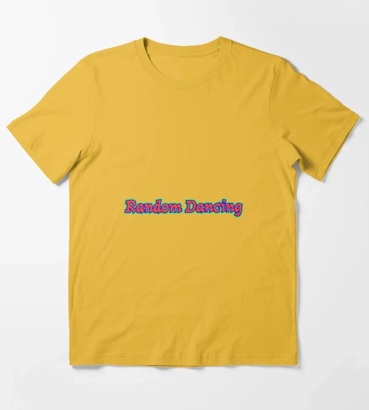 Random Dancing T-Shirt Yellow