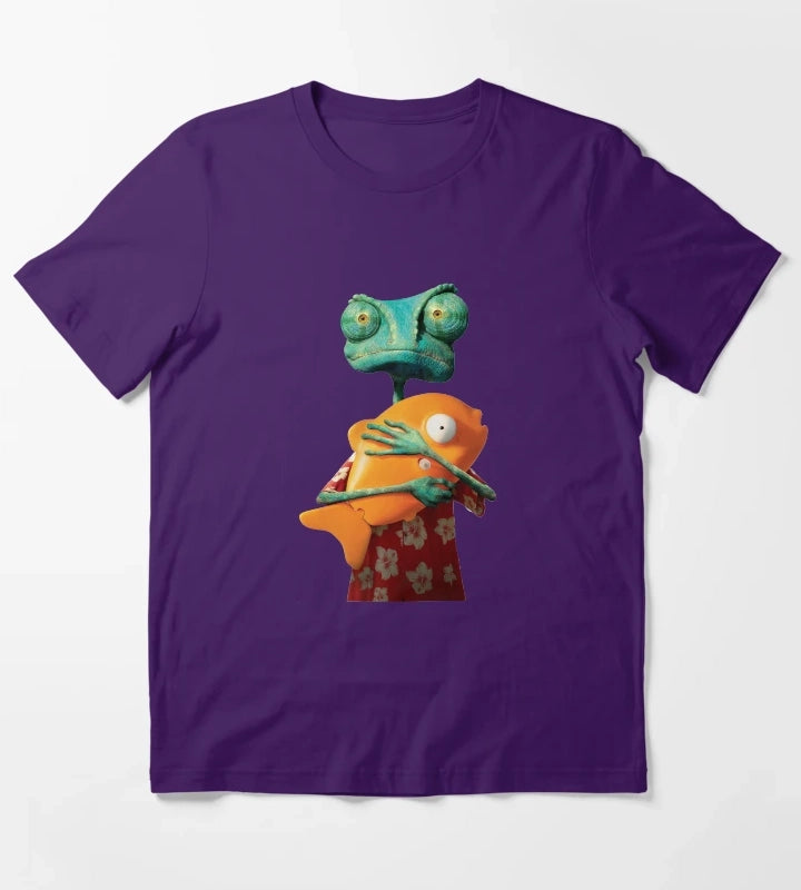 Rango The Movie HIGH QUALITY T-Shirt Purple