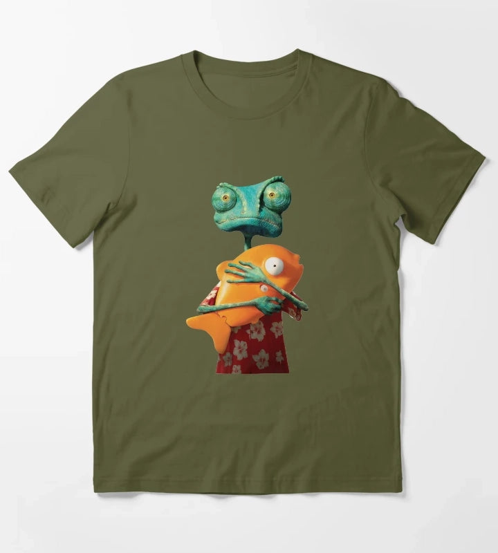 Rango The Movie HIGH QUALITY T-Shirt Olive Green