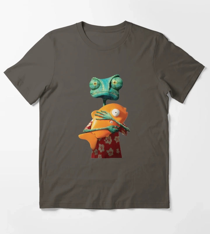 Rango The Movie HIGH QUALITY T-Shirt Dark Grey