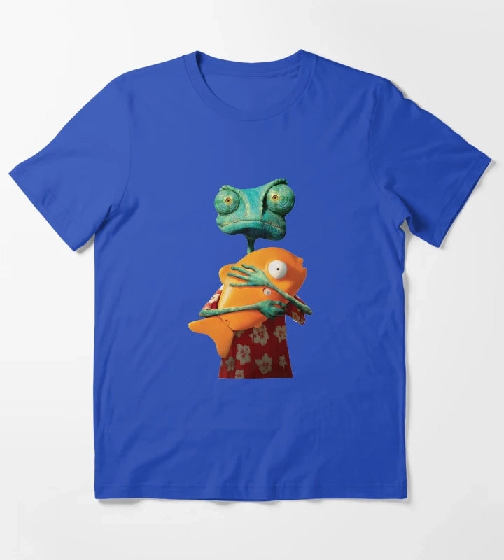 Rango The Movie HIGH QUALITY T-Shirt Blue