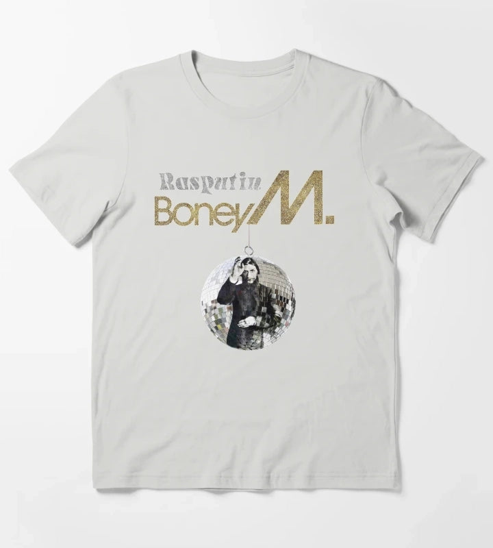 Rasputin Boney M T-Shirt Light Grey