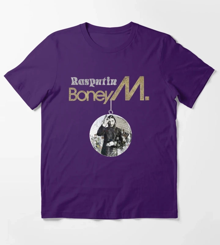 Rasputin Boney M T-Shirt Purple