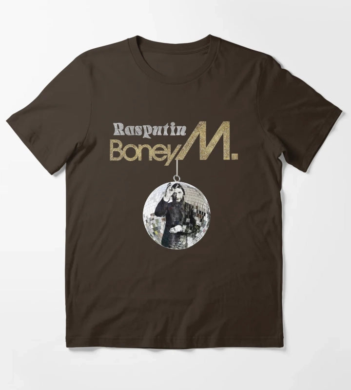 Rasputin Boney M T-Shirt Brown