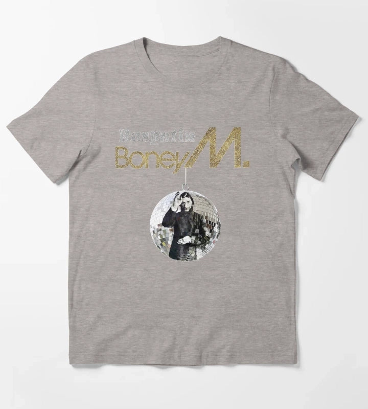 Rasputin Boney M T-Shirt Heather Grey