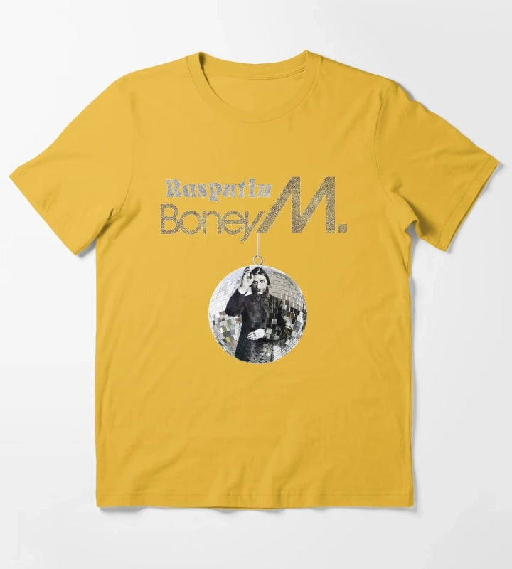Rasputin Boney M T-Shirt Yellow