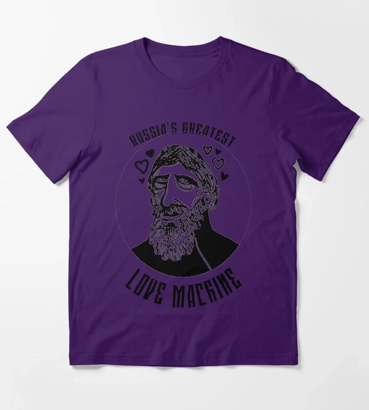 Rasputin Russias Greatest Love Machine T-Shirt Purple