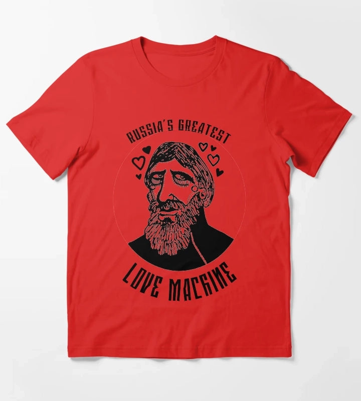Rasputin Russias Greatest Love Machine T-Shirt Red