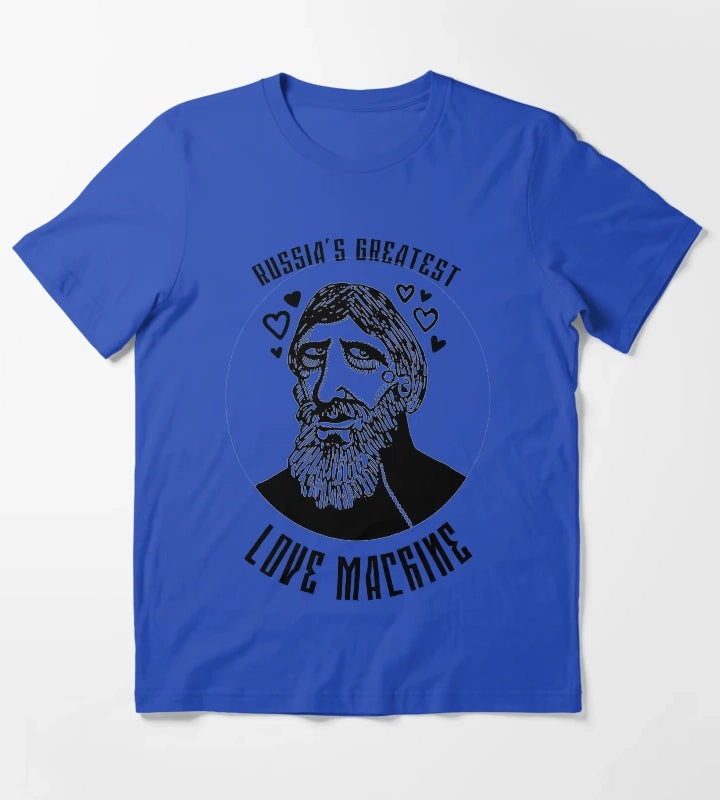 Rasputin Russias Greatest Love Machine T-Shirt Blue
