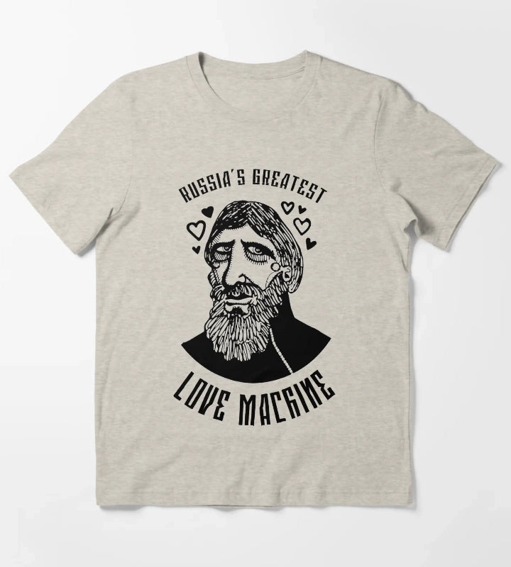 Rasputin Russias Greatest Love Machine T-Shirt Cream