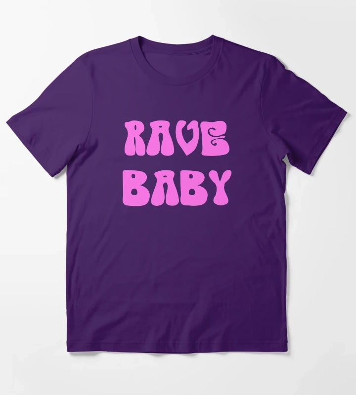 Rave Baby T-Shirt Purple