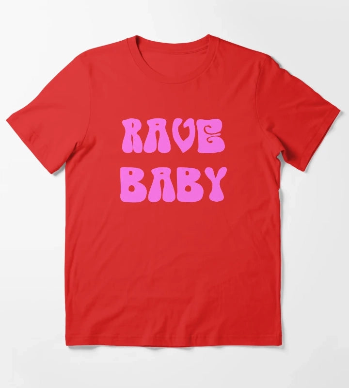 Rave Baby T-Shirt Red