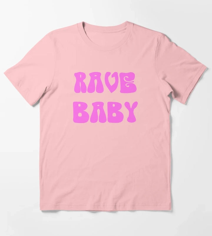 Rave Baby T-Shirt Dark Grey