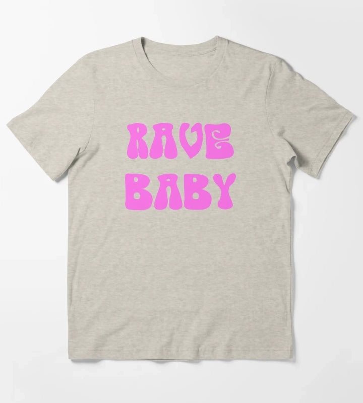 Rave Baby T-Shirt Cream