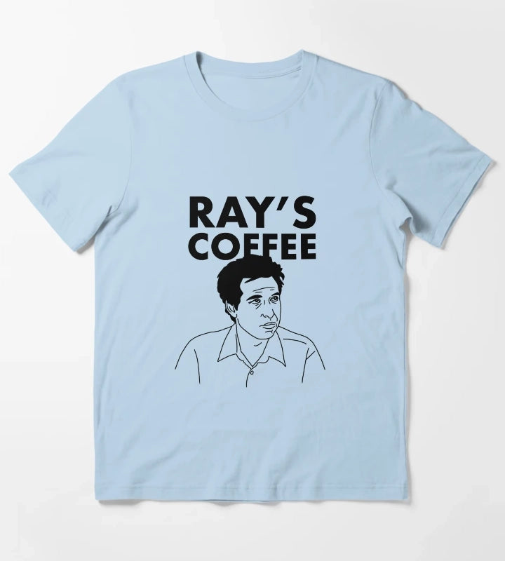 Rays Coffee Girls HBO T-Shirt Sky Blue