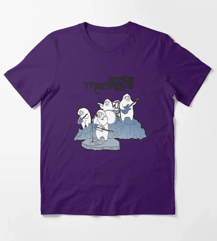 Real Arctic Monkeys T-Shirt Purple