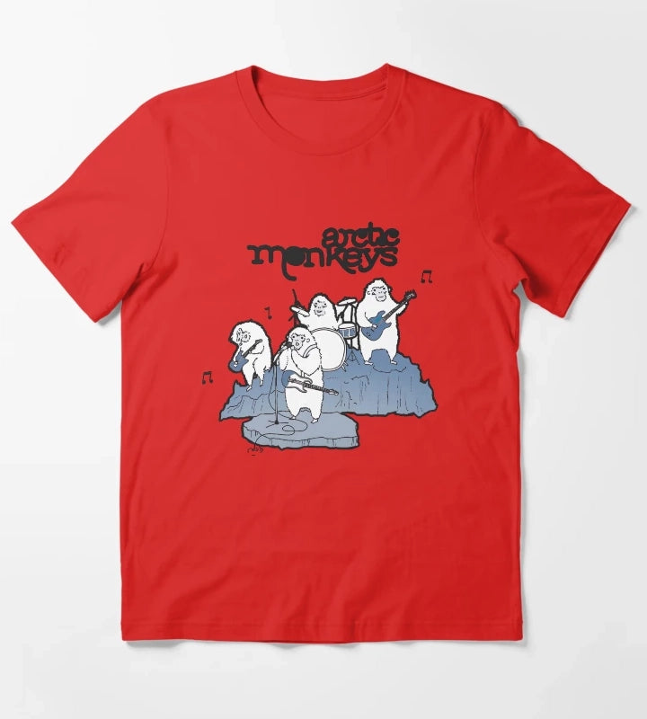 Real Arctic Monkeys T-Shirt Red