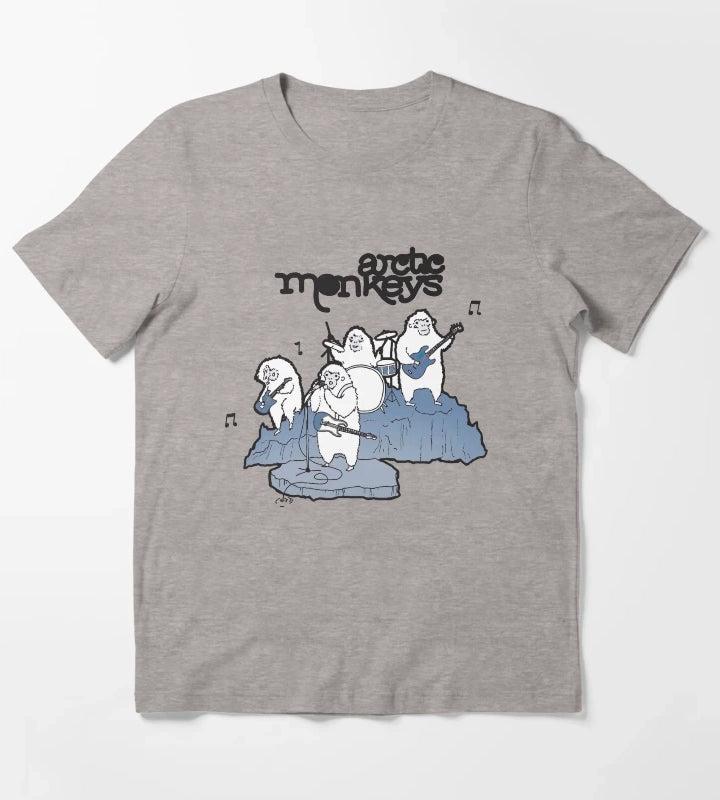 Real Arctic Monkeys T-Shirt Heather Grey