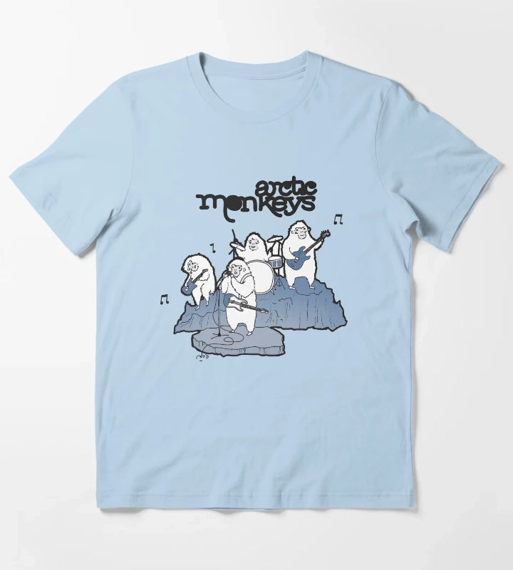Real Arctic Monkeys T-Shirt Sky Blue