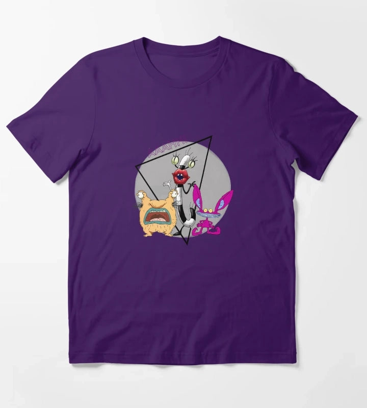 Real Monsters T-Shirt Purple