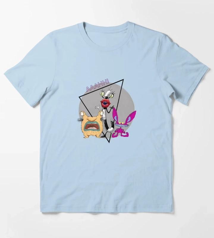 Real Monsters T-Shirt Sky Blue