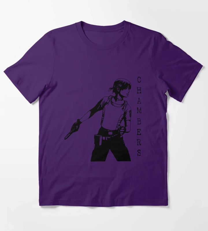 Rebecca Chambers Resident Evil T-Shirt Purple