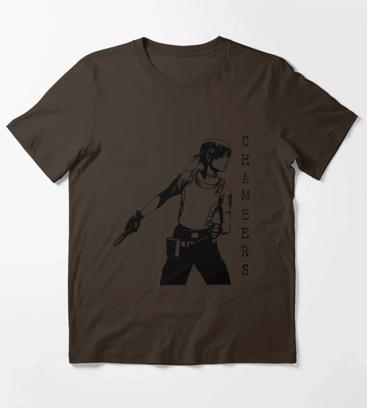 Rebecca Chambers Resident Evil T-Shirt Brown