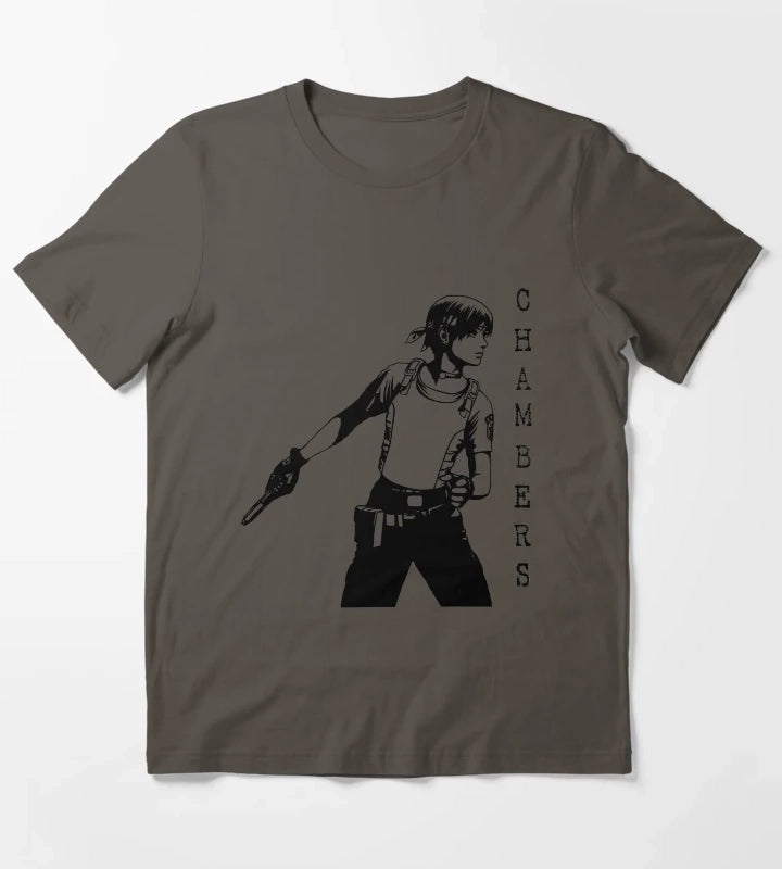 Rebecca Chambers Resident Evil T-Shirt Dark Grey