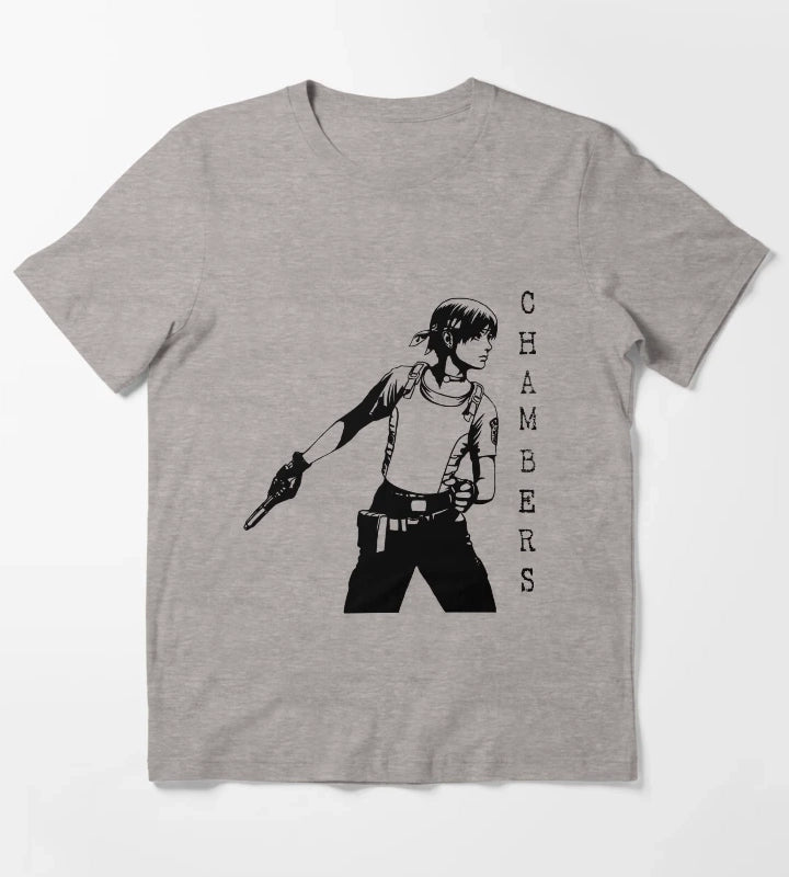 Rebecca Chambers Resident Evil T-Shirt Heather Grey