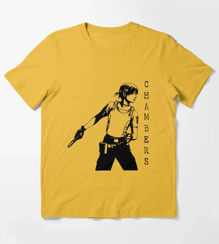 Rebecca Chambers Resident Evil T-Shirt Yellow